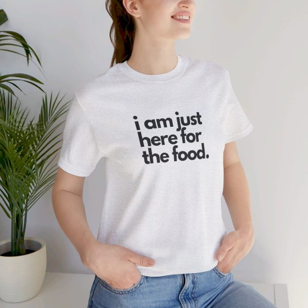 "I'm Just Here for the Food" - Sportsball graphic tee - Image 24