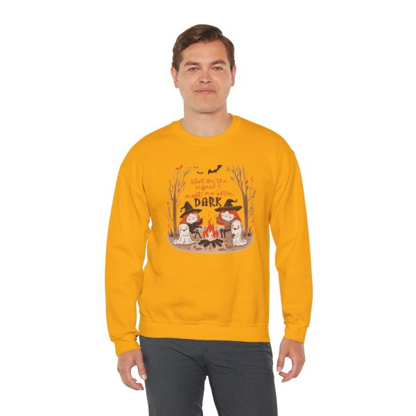 meet me after dark Halloween crew neck sweatshirt - Image 17