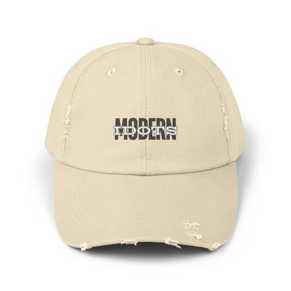 Modern Idiots - Tortured Poets Only - Distressed Unisex Hat - Image 2