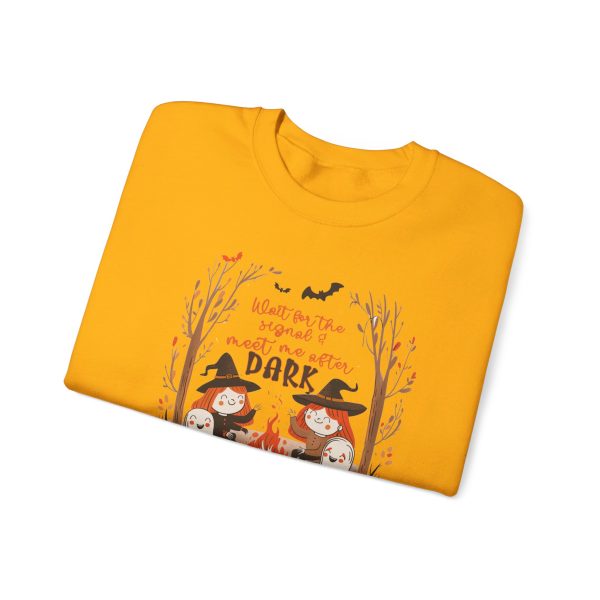 meet me after dark Halloween crew neck sweatshirt - Image 14