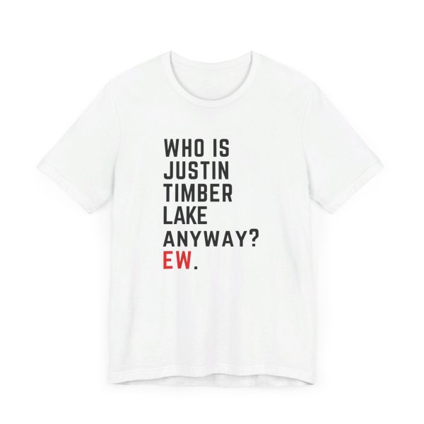 Who is JRT anyway? Justin Timberlake Tshirt - Image 4