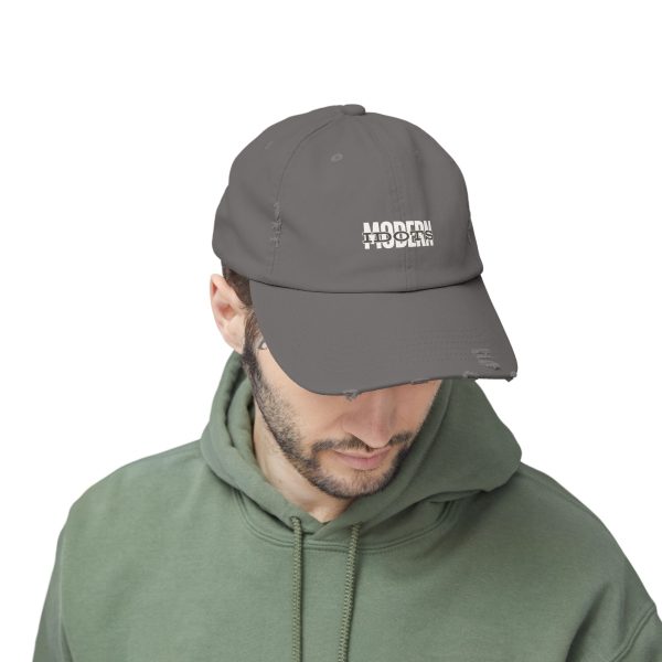 Modern Idiots - Tortured Poets Only - Distressed Unisex Hat - Image 14