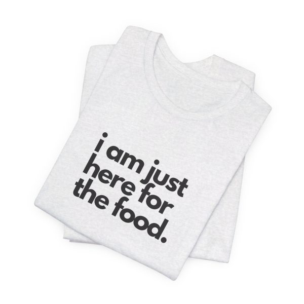 "I'm Just Here for the Food" - Sportsball graphic tee - Image 6