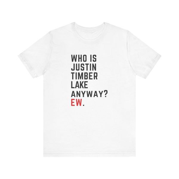 Who is JRT anyway? Justin Timberlake Tshirt - Image 2