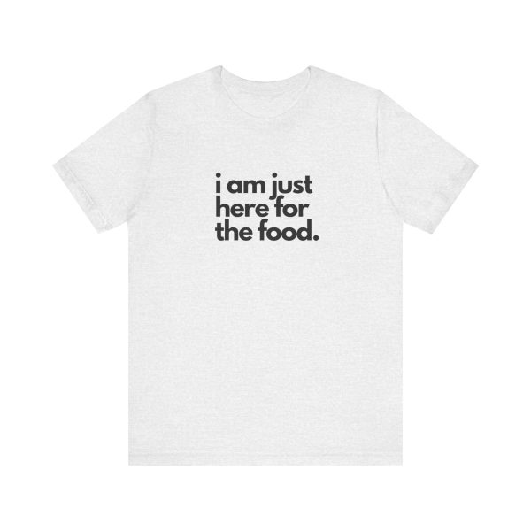 "I'm Just Here for the Food" - Sportsball graphic tee - Image 2