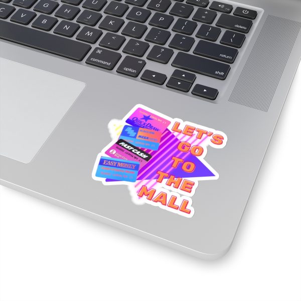 'Mall Madness Credit Cards' Sticker - Perfect for Millennials Obsessed with Retro Gaming, Pop Culture, and Vintage Vibes - Image 2