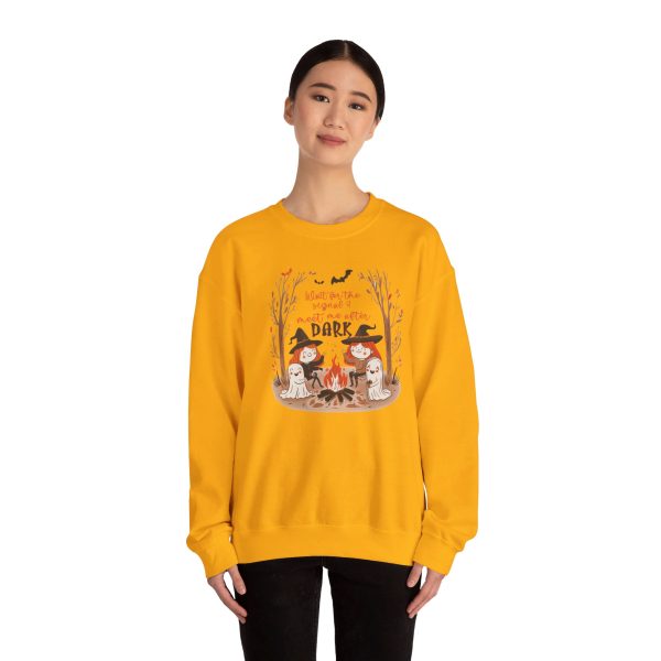 meet me after dark Halloween crew neck sweatshirt - Image 15