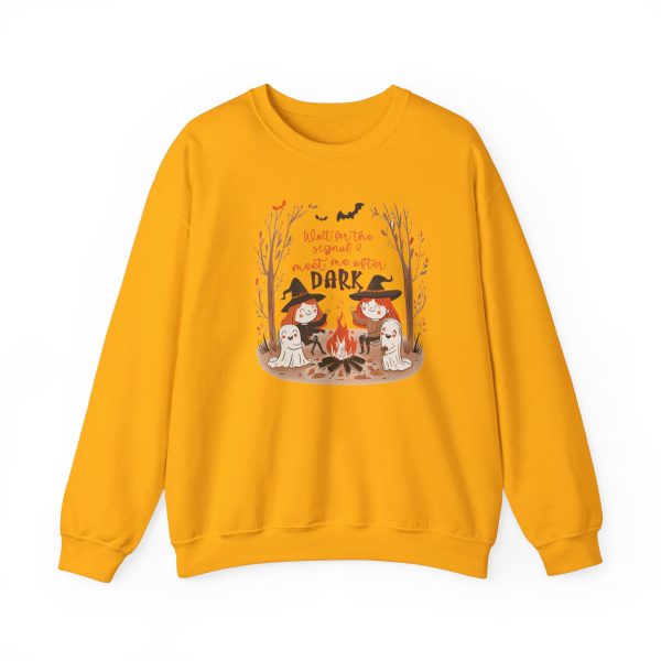 meet me after dark Halloween crew neck sweatshirt - Image 12