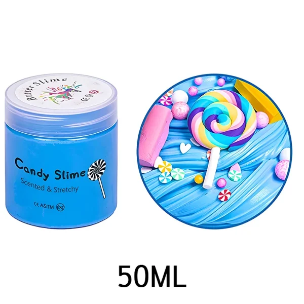 Decompress Soft Charms Rainbow Clay Kawaii Slime Party Toy for Kids Gift Colored Modeling Clay Set Toys Education CreativityToy - Image 16