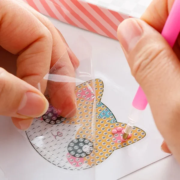 Kids DIY Diamond Painting Handmade Material Pack Cartoon Anime Stickers Decorations Educational Toys Paint by Number Gifts - Image 7