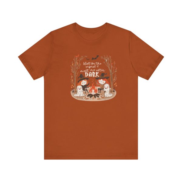 Meet Me After Dark - fall witch tshirt - Image 5