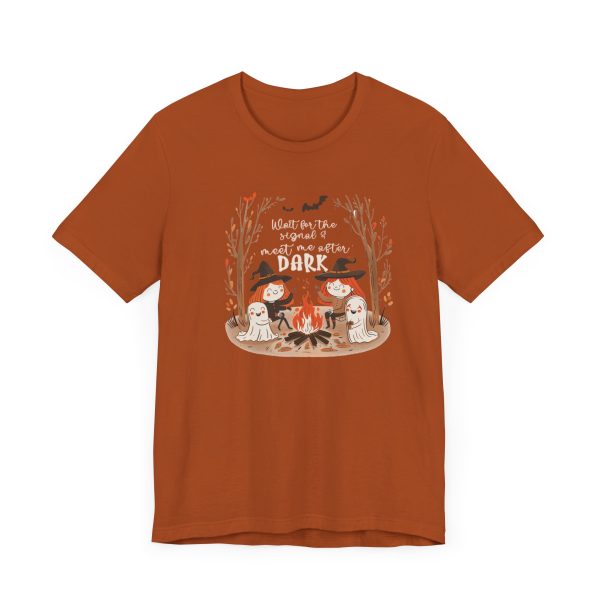 Meet Me After Dark - fall witch tshirt - Image 7