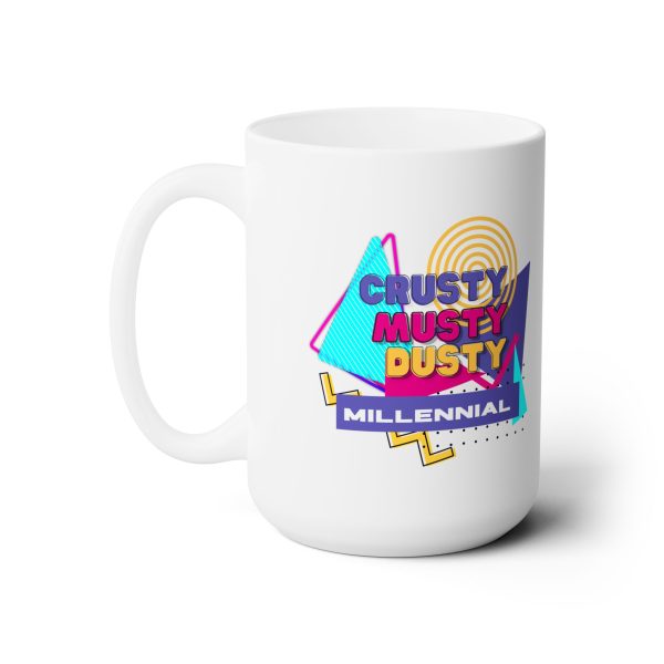 Elder Millenial 90s inspired Ceramic Coffee Mug - Image 3
