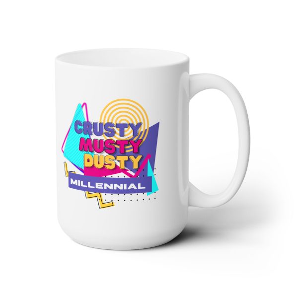 Elder Millenial 90s inspired Ceramic Coffee Mug - Image 4