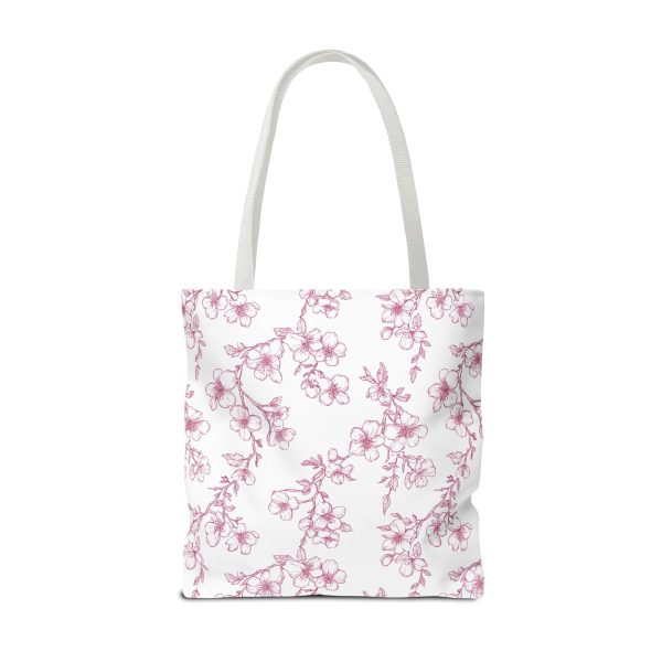 Ballet Tote Bag, Pink Cherry Blossom Hand Drawn Pointe Shoes, Personalized Name, Dance Bag, Ballet Gift, Dance Studio Tote, Ballerina Bag - Image 12