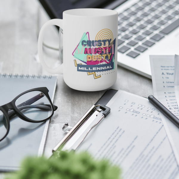 Elder Millenial 90s inspired Ceramic Coffee Mug - Image 2
