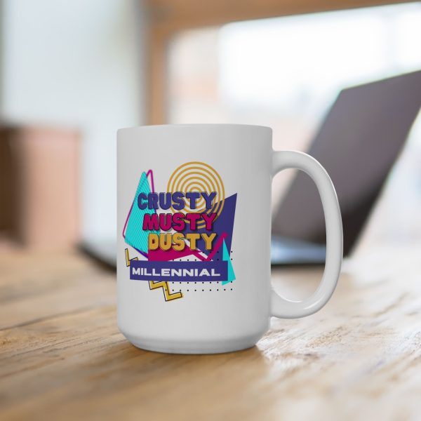 Elder Millenial 90s inspired Ceramic Coffee Mug - Image 5