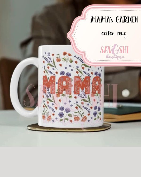 Personalized Mother’s Day Gift – Custom Birth Flower Shirt, Tote, Mug or Blanket for Mom, Grandma, Nana – MAMA’s Garden Collection - Image 3