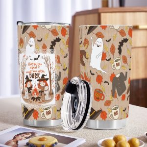 Willow Witches Spooky Autumn 20oz Tumbler with Ghosts, Witches Hat Taylor Swift's Willow Lyrics